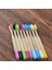 1 Adet Sarı Stil Çocuk Bambu Toothbru Çocuklar Yumuşak Kıl Ahşap Diş Fırçası Doğal Bambu Saplı Ağız Bakımı Çevre Dostu Diş Fırçası (Yurt Dışından) 2