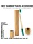Sarı Stil 1 Adet Doğal Sütun Bambu Diş Fırçası Seti Taşınabilir El Sanatları ile Tüp Bambu Kılıf Bambu Diş Fırçası Tutucu Seyahat Kamp Için (Yurt Dışından) 5