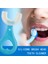 Mavi Bir Stil Bebek Toothbruldre Derece U-Şekilli Yaşında Çocuk Diş Fırçası Silikon Bebek Fırçası Çocuklar Ağız Bakımı Temizleme (Yurt Dışından) 4
