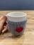 Handmade Örgülü Kupa Bardak - 300 ml Kırık Beyaz Kupa 1