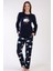 Kadın Polar Uzun Kol Pijama Takım , 305007 1