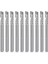 10 Paket Cnc Freze Uçları 1/8 Inç Shank Spiral Upcut Yönlendirici Bit Tek Flüt Uçlu Freze Seti Freze Kesici Tungsten Çelik Gravür Oyma Araçları Kiti Mdf Ahşap Akrilik Pvc (Yurt Dışından) 1