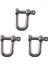 3X,M6X38MM Düz D-Köstek, Kısa, Paslanmaz Çelik Aısı 316 (Yurt Dışından) 2