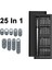 25 In 1 Tornavida Seti Manyetik Uçları Phillips Torx Hex Hassas Dıy Sökülebilir Mini Alet Çantası Akıllı Ev Için Pc Telefon Kılıfı Tamir (Yurt Dışından) 1