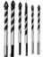6pcs Seramik Karo Matkap Uçları, Cam, Tuğla, Beton, Ahşap Için Duvar Matkap Uçları Seti Duvar Aynası ve Seramik Karo Için Tungsten Karbür Ucu 6, 6, 8, 8,10,12MM (Yurt Dışından) 1