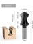 12MM Shank Sivri Burun Ark Freze Kesici Oyma Masa Kenar Freze Uçları Ağaç Işleme Bit Için Katı Karbür Araçları (Yurt Dışından) 5