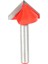 Cnc Gravür V Oluk Bit 3D Uçları Yönlendirici Oyma Kesici Aracı 90 Derece 6mm x 22MM (Yurt Dışından) 1