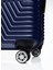 Suitcase Abs 3'lü Lacivert Lüx Valiz Seyahat Seti 600.04-SET 3