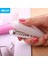 Turuncu Zımba-1 Adet Tarzı Kw-Trio Mini Katlanır Zımba Sevimli Taşınabilir Zımba Kullanın Zımba Cilt Kağıt Masası Kırtasiye Ofis Malzemeleri (Yurt Dışından) 4