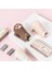 Pembe Set Stili Taşınabilir Mini Zımba Seti 12 # Zımba Sevimli Kedi Paw Kağıt Bağlayıcı Kırtasiye Ofis Ciltleme Araçları Okul Malzemeleri F622 (Yurt Dışından) 3