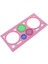 Kırmızı Stil Spirograph Geometrik Cetvel Öğrenme Çizim Aracı Kırtasiye Öğrenci Çizim Seti Için Yaratıcı Hediye Lot (Yurt Dışından) 4