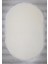 Modern Dekoratif Oval Spor Saçaklı Puffy Peluş Halı Yolluk 2