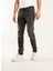 1099 Slim Fit Gri Yıkamalı Rahat Denim Erkek Jeans 2