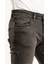 1099 Slim Fit Gri Yıkamalı Rahat Denim Erkek Jeans 3