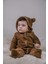 Wellsoft Pelüş Kapüşonlu Fermuarlı Bebek Uyku Tulumu Bebek Tulumu Çocuk Tulumu Çocuk Kostümü 1