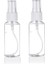 30 ml Şeffaf Sprey Şişesi Boş Pet Şişe Kozmetik Atomizer 2'li 1