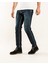 1099 Slim Fit Lacivert Yıkamalı Rahat Denim Erkek Jeans 2