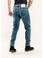 333 Slim Fit Mavi Yıkamalı Rahat Denim Erkek Jeans 5