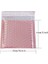 Gül Altın 15X13CM Stili Lot Rose Gold Plastik Kabarcık Zarf Çanta, Yastıklı G Zarf, Su Geçirmez Kabarcık Çanta (Yurt Dışından) 1