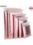 Gül Altın 15X13CM Stili Lot Rose Gold Plastik Kabarcık Zarf Çanta, Yastıklı G Zarf, Su Geçirmez Kabarcık Çanta (Yurt Dışından) 2