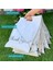 Beyaz DÜZ-38CM Tarzı Baskılı Bez Çanta Ekspres Saplı Çanta Kurye Çantası Kendinden Mühürlü Yapışkanlı Su Geçirmez Plastik Poli Zarf Ambalaj Torbaları (Yurt Dışından) 5