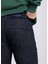 0020 Süper Slim Fit Lacivert Rahat Denim Erkek Jeans 4