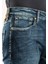0020 Süper Slim Fit Lacivert Yıkamalı Rahat Denim Erkek Jeans 4