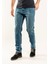 333 Slim Fit Mavi Yıkamalı Rahat Denim Erkek Jeans 3