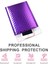 180X230MM-10 Adet Stil Speedy Mailerurple Poli Kabarcık Postaları Alüminyum Folyo Çantalar Yastıklı Zarflar Kendinden Mühürlü Kabarcık Zarf G Mailer (Yurt Dışından) 3