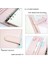 Gösterilen Stil Gibi A6 Cilt Planlayıcı Pembe Defter Cilt ve Eces 6 Delikli Cilt Fermuar Klasör, Cilt Cepleri Nakit Zarf Cüzdan (Yurt Dışından) 5