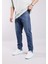 314 Boyfriend Mavi Yıkamalı Rahat Denim Erkek Jeans 3