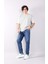 314 Boyfriend Mavi Yıkamalı Rahat Denim Erkek Jeans 1