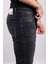 0020 Süper Slim Fit Siyah Rahat Denim Erkek Jeans 4