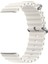 Apple Watch 3 Uyumlu 38MM Ocean Silikon Kordon 3'lü Set Lacivert, Sarı, Beyaz 2