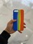 iPhone 7plus/8plus Uyumlu Rainbow Renkli Şeritli Lansman Silikon Darbe Emici Telefon Kılıfı 1