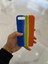 iPhone 7plus/8plus Uyumlu Rainbow Renkli Şeritli Lansman Silikon Darbe Emici Telefon Kılıfı 3