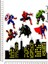 Hulk Batman Süperman Motorsiklet Kask Leptop Dolap Sticker Çıkartma 1