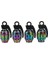 Bir Stil 4 Adet Neon Işıkları Renkli Alüminyum Araba Lastiği Valf Kapakları Mermi Tasarımı Araba Kamyon Hava Limanı Kapağı Lastik Jant Valfi Tekerlek Kök Kapağı (Yurt Dışından) 1