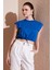 Bisiklet Yaka Pamuk Crop T Shirt Kadın T Shirt 5865587 1