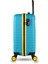 Croc Abs 2'li Valiz Seti (Kabin ve Büyük) Turkuaz 3