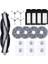 X1 Omni Turbo Vakum Robotu Için Aksesuarlar Yedek Parça Ana Fırça Rulo Yan Fırça Filtre Paspas Pedleri Toz Torbası (Yurt Dışından) 1