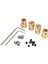 4 Adet 5mm Ila 12MM Pirinç Birleştirici Tekerlek Göbeği Altıgen Adaptör B14 B16 B24 B36 C14 C24 Mn D90 D91 Rc Araba Yedek Parçaları (Yurt Dışından) 1