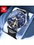 Boxd Olevs Erkek Saatler Tourbillon Tarzı Orijinal Otomatik Mekanik Saat Adam Su Geçirmez Aydınlık Ay Fazı Moda Elbise (Yurt Dışından) 3