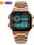 SKMC3320 Skmei 1335 Relojes Skmei 1335 Erkek Klasik Elektronik Saatler Paslanmaz Çelik Kayış Dijital Saat (Yurt Dışından) 1