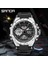 Sanda 6008-3 Sanda 6008 Moda Su Geçirmez Kadın Erkek Spor Izle Chronograph LED Dijital Analog Kol Saati Özel Logo Dijital Saat (Yurt Dışından) 3