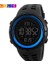 Erkekler-Siyah Kırmızı Skmei 1251 Moda Açık Spor Izle Çok Fonksiyonlu Saatler Bilek Hediyelik Saat Erkekler Için Kol Saatleri LED Dijital Saat Montre (Yurt Dışından) 3
