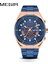 MS2225G-BK-1 Megir 2225 Chronograph Quartz Saat Erkek Kol Saati Saat Relogio Masculino Erkekler Spor Saatler (Yurt Dışından) 3