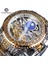 Resim Olarak Altın Forsining GMT1220 Saatler Erkekler Mekanik LED Erkek Spor Saat Paslanmaz Çelik Hediye Kutusu ile Lüks Su Geçirmez Dijital Saat (Yurt Dışından) 3