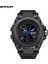 Siyah Mavi Sanda Spor Saat Sanda 739 Izle Erkekler Ikili Zaman LED Analog Su Geçirmez Saat Kuvars Dijital Spor Saat Relogio Masculino (Yurt Dışından) 1