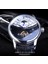 Stil 1 Spor ve Moda Klasik Mavi Ay Evresi Adam Mekanik Saatler Otomatik Tourbillon Erkek Hakiki Deri Saat Relogio Masculino Dropship 1 - 9 (Yurt Dışından) 3